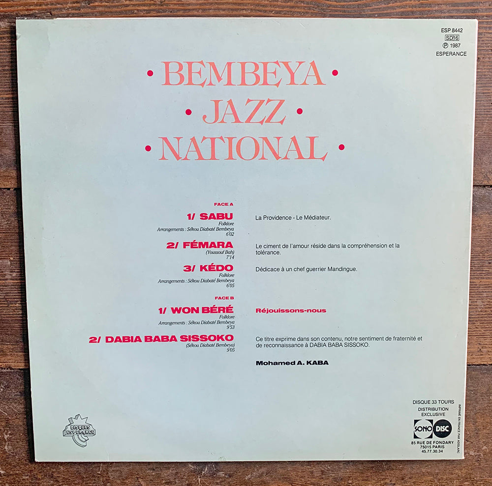 Bembeya Jazz National - Sabu