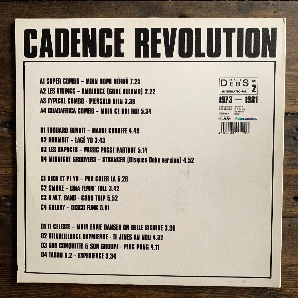v/a - Disques Debs International Vol 2 (Cadence Revolution 1973-1981)