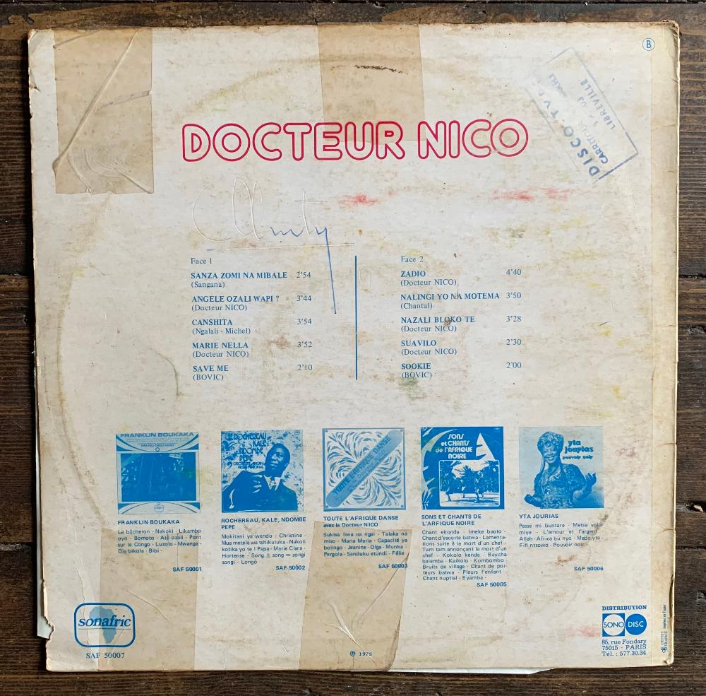 Docteur Nico & L'Orchestre African Fiesta - s/t