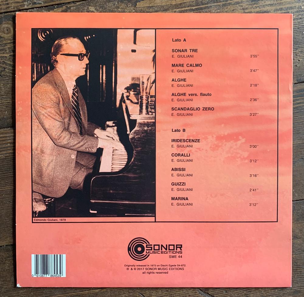 Edmondo Giuliani - Il Mare - Musica Con Strumenti Elettronici