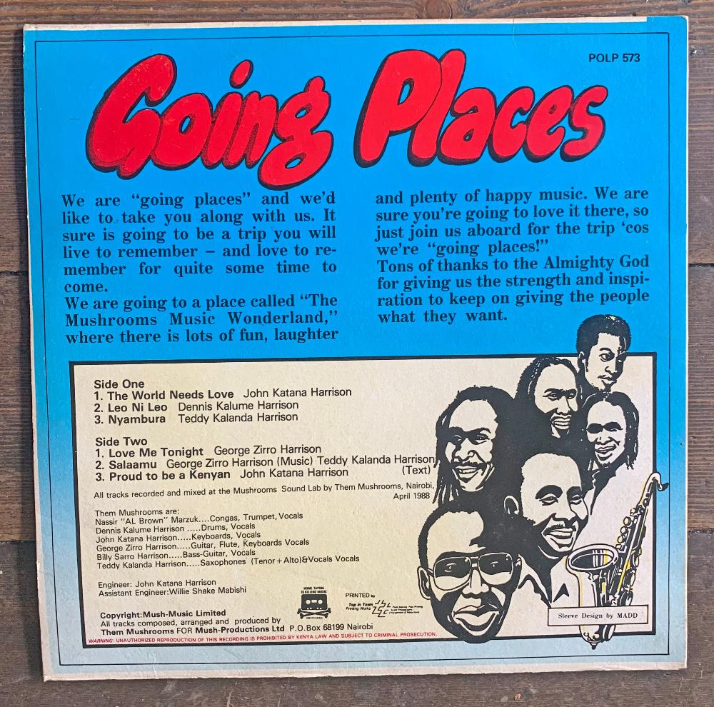 Them Mushrooms - Going Places