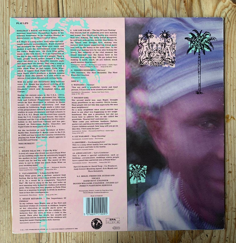 S. E. Rogie - The Palm Wine Sounds Of S.E. Rogie