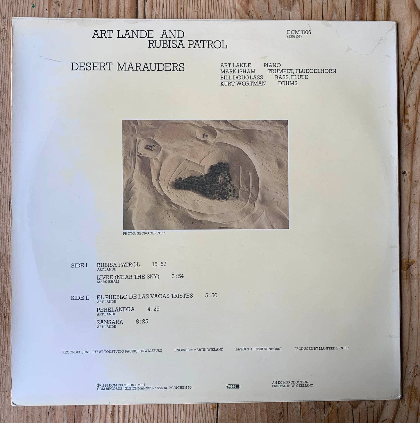 Art Lande And Rubisa Patrol - Desert Marauders