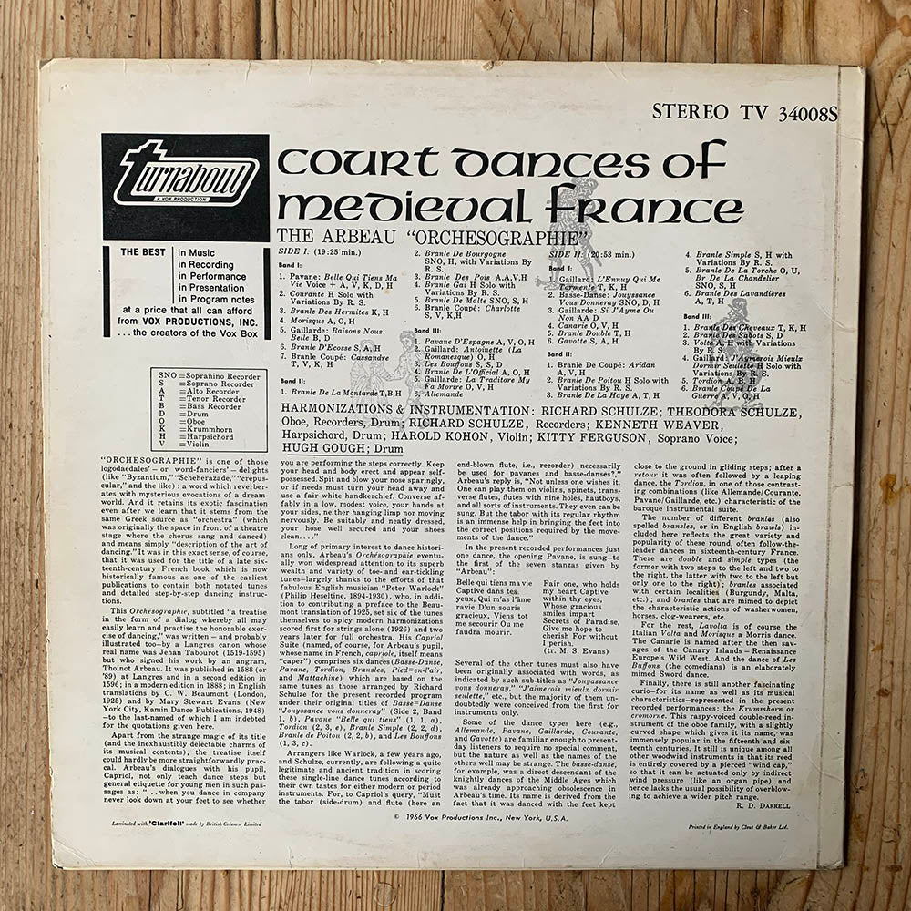 The Telemann Society - Court Dances of Medieval France