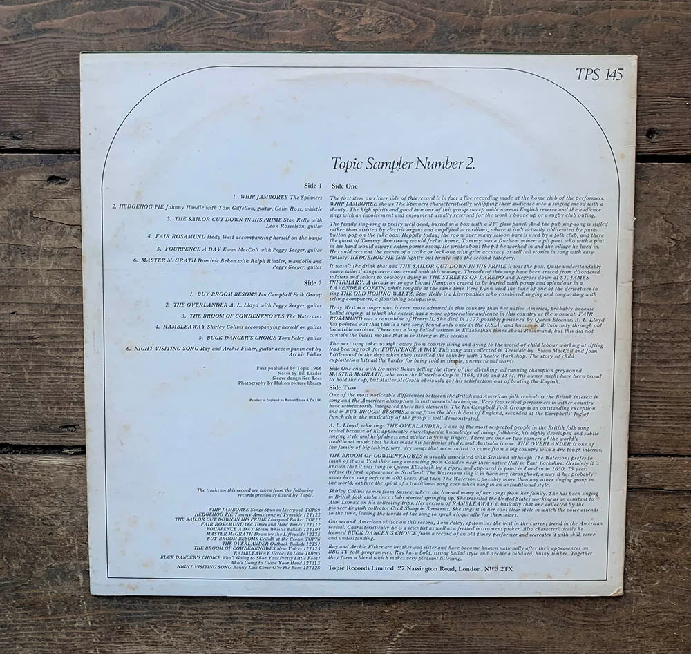 v/a - Folk Songs: Topic Sampler no. 2