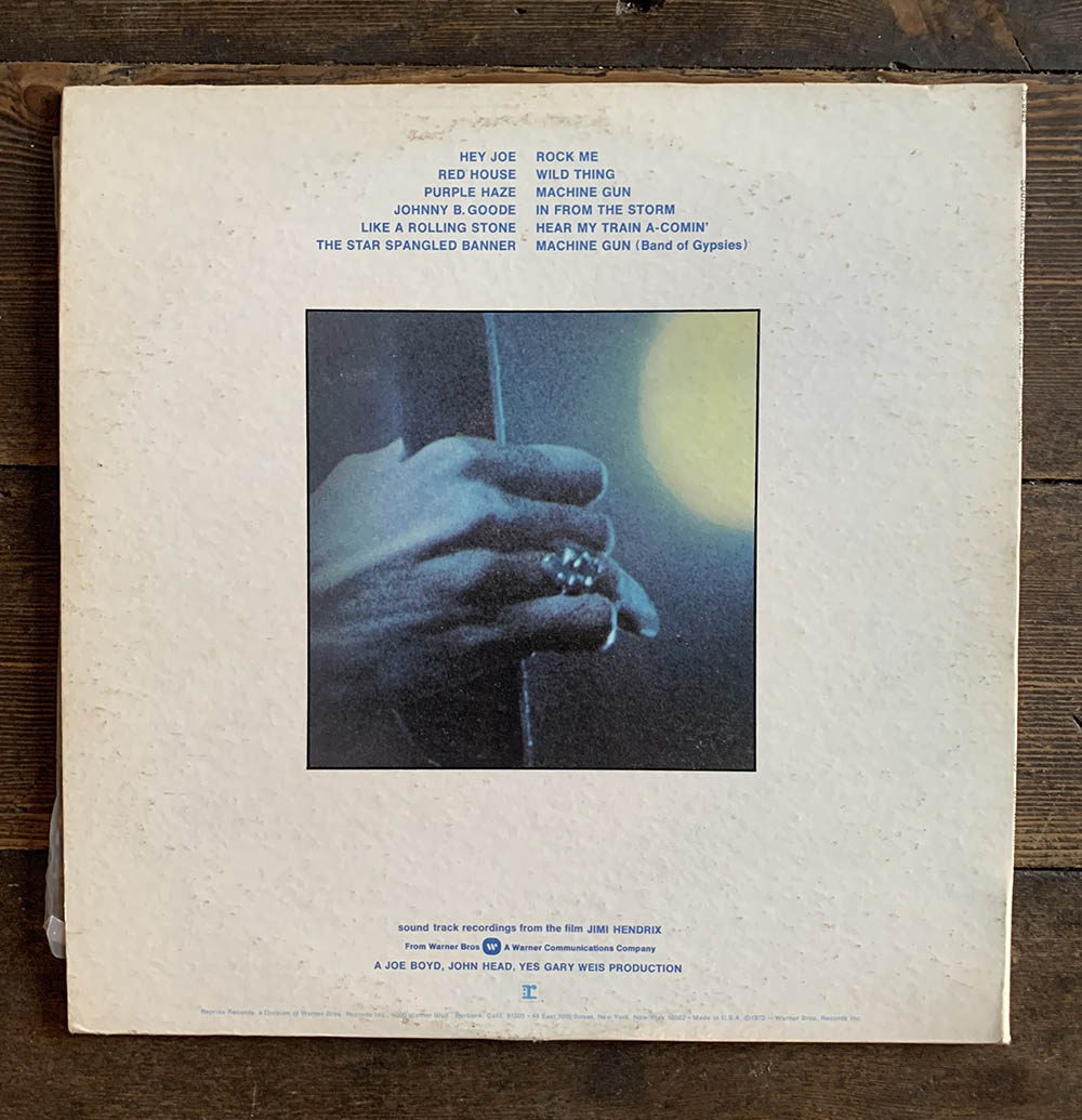 Jimi Hendrix - Sound Track Recordings From The Film Jimi Hendrix