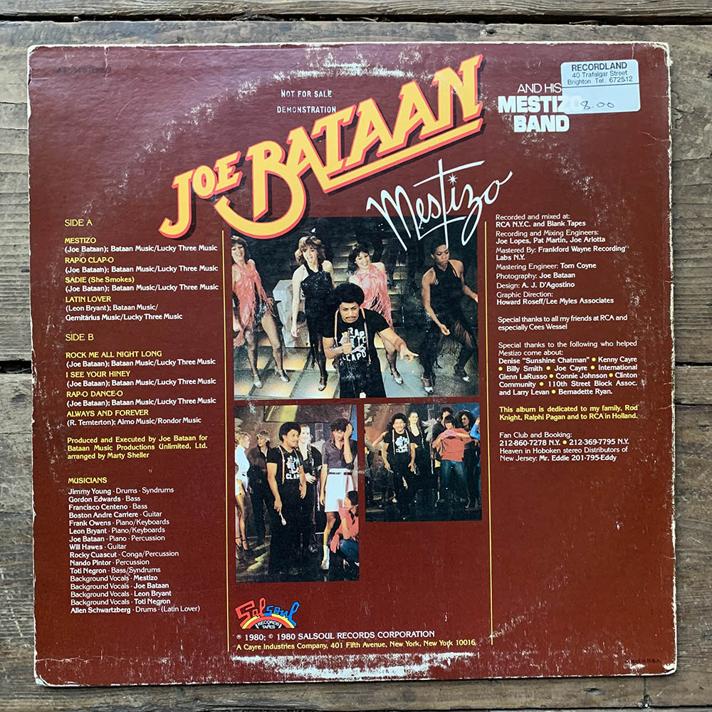 Joe Bataan - Mestizo