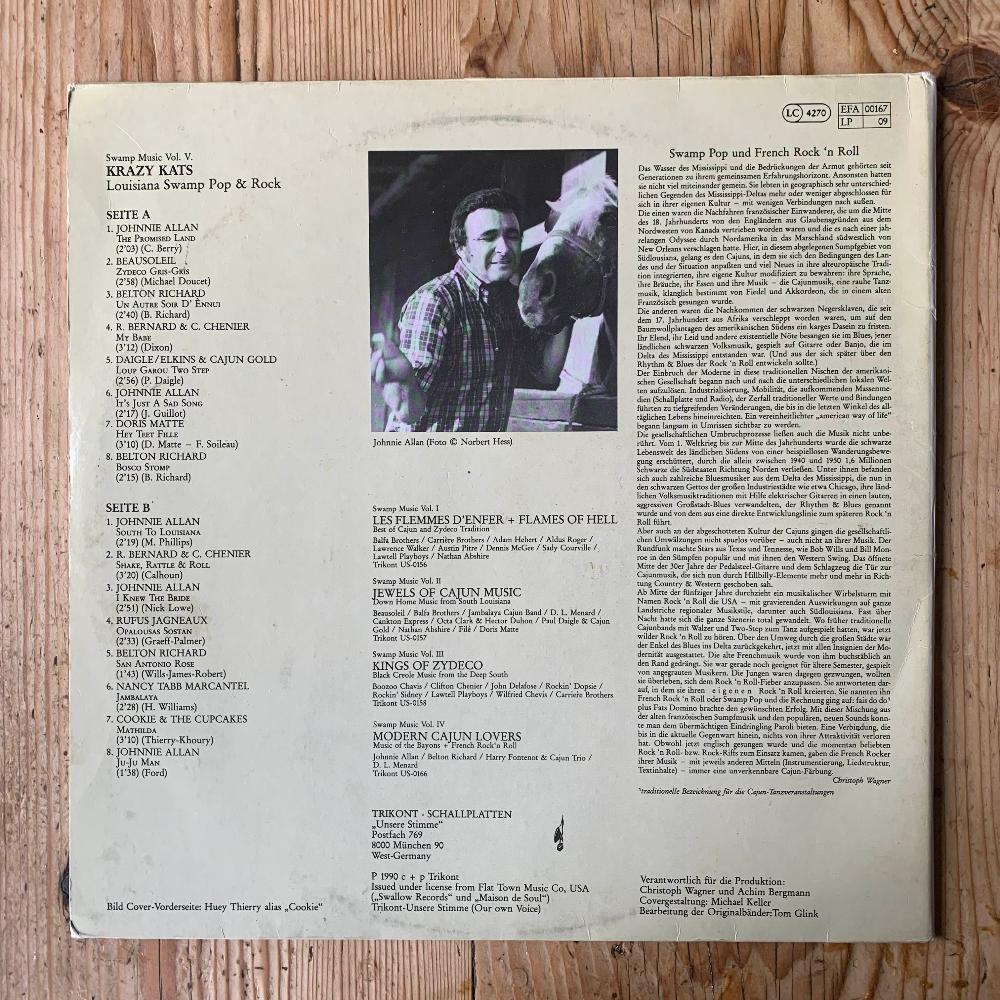 v/a - Krazy Kats Louisiana Swamp Pop and Rock: Swamp Music Vol. V