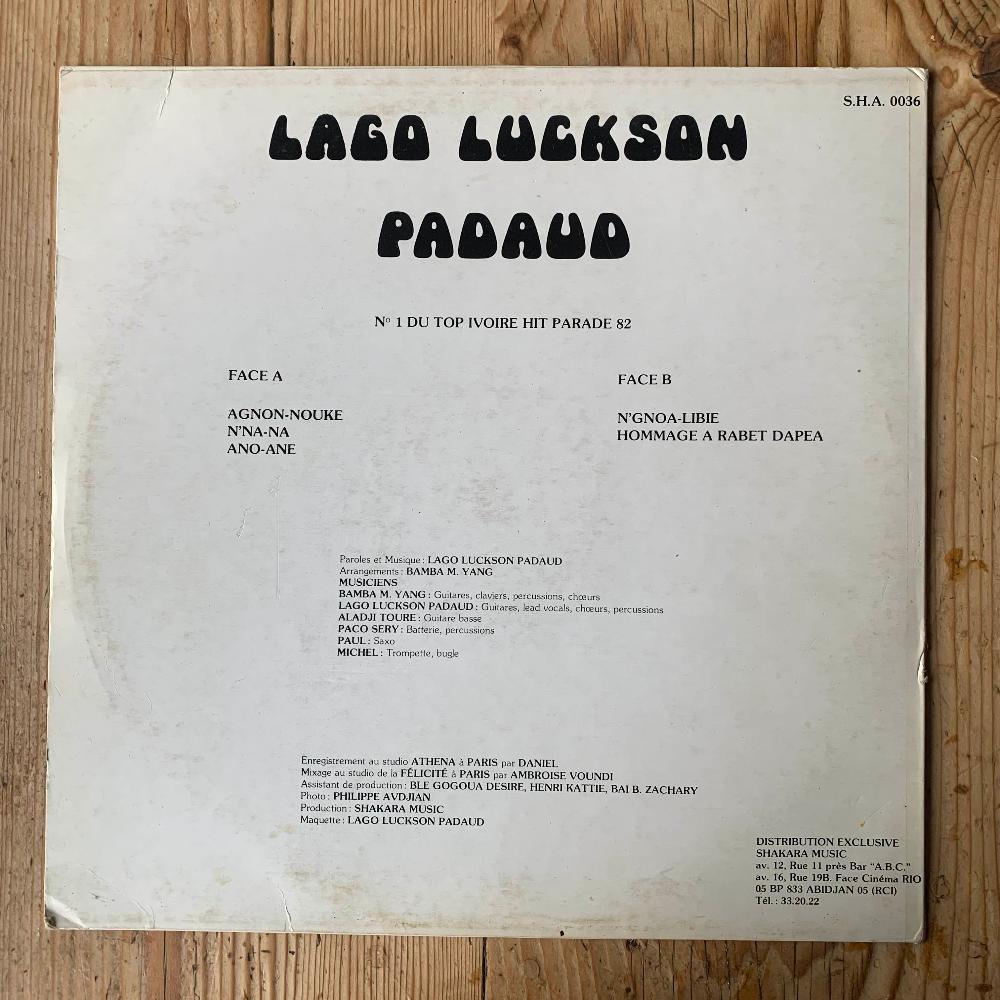 Lago Luckson Padaud - Vol 2 Agnon-Nouke