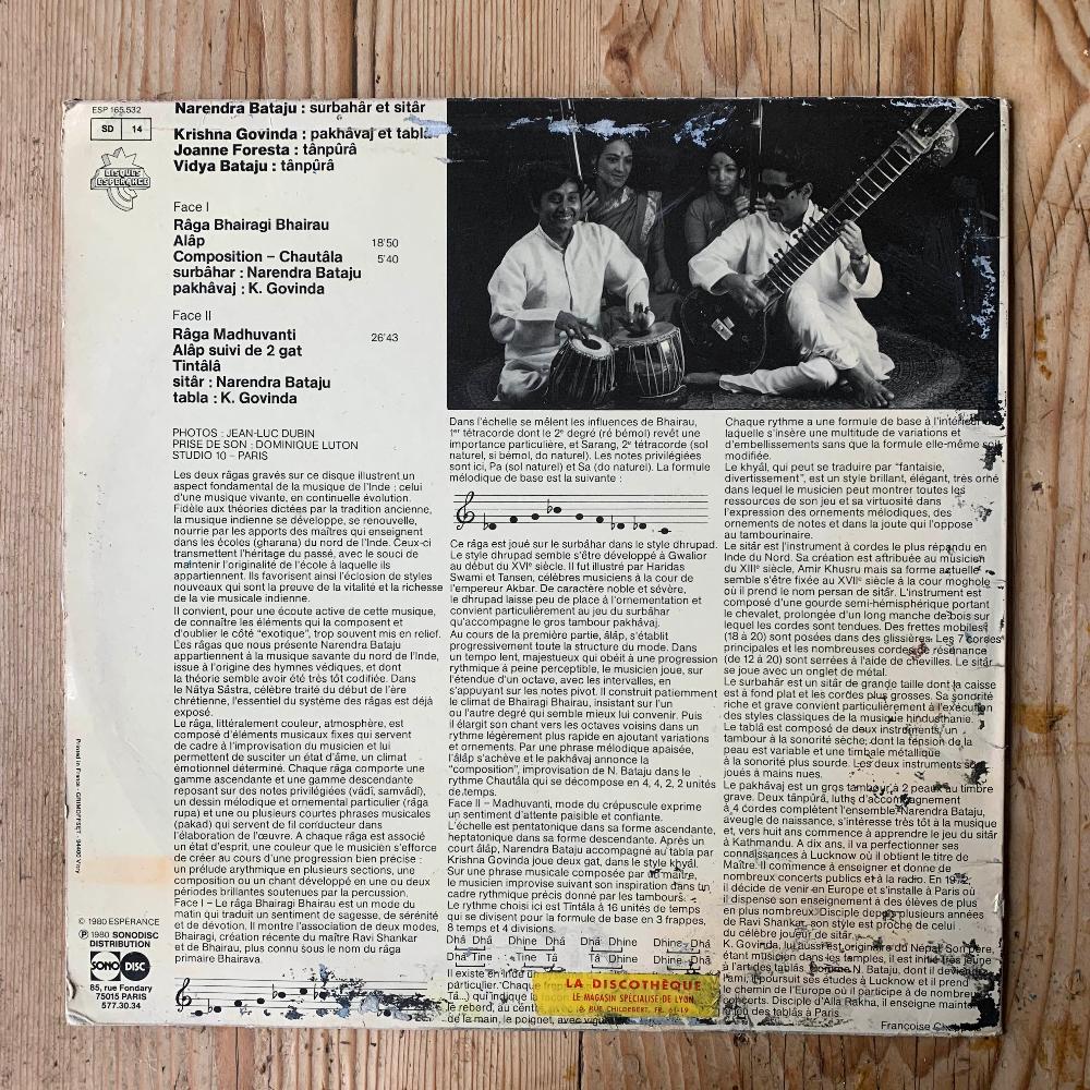 Narangra Bataju - Les Sitar et Surbahar