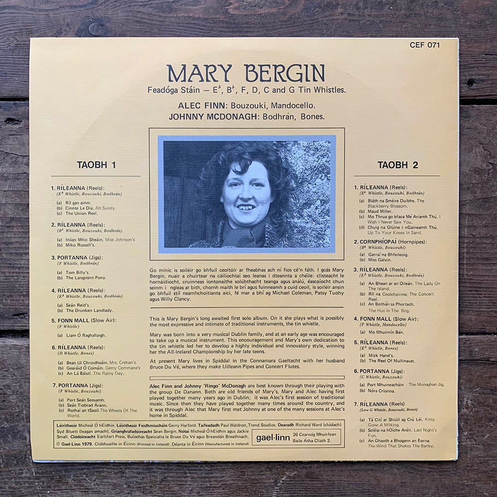 Mary Bergin - Feadoga Stain