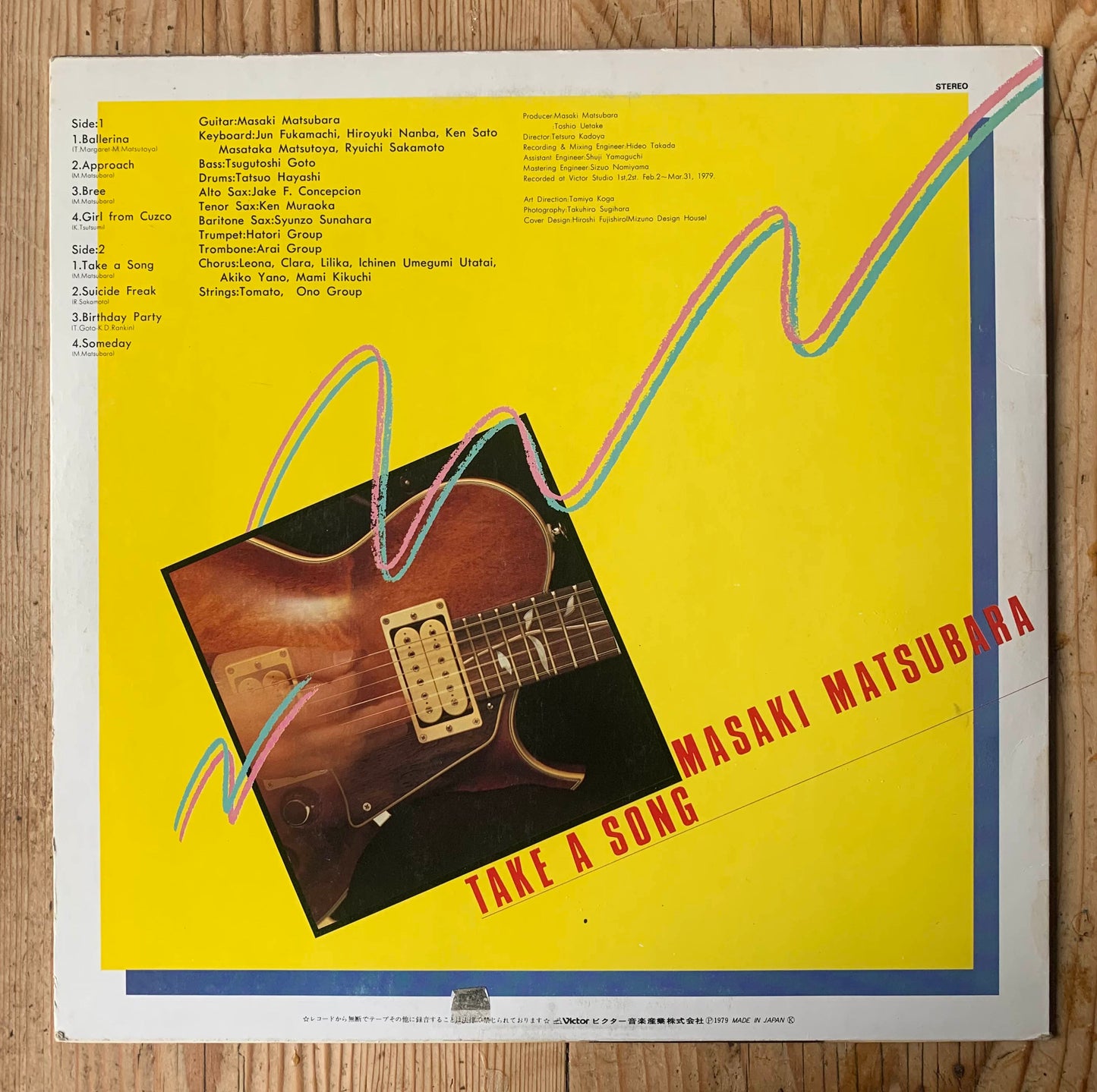 Masaki Matsubara - Take A Song