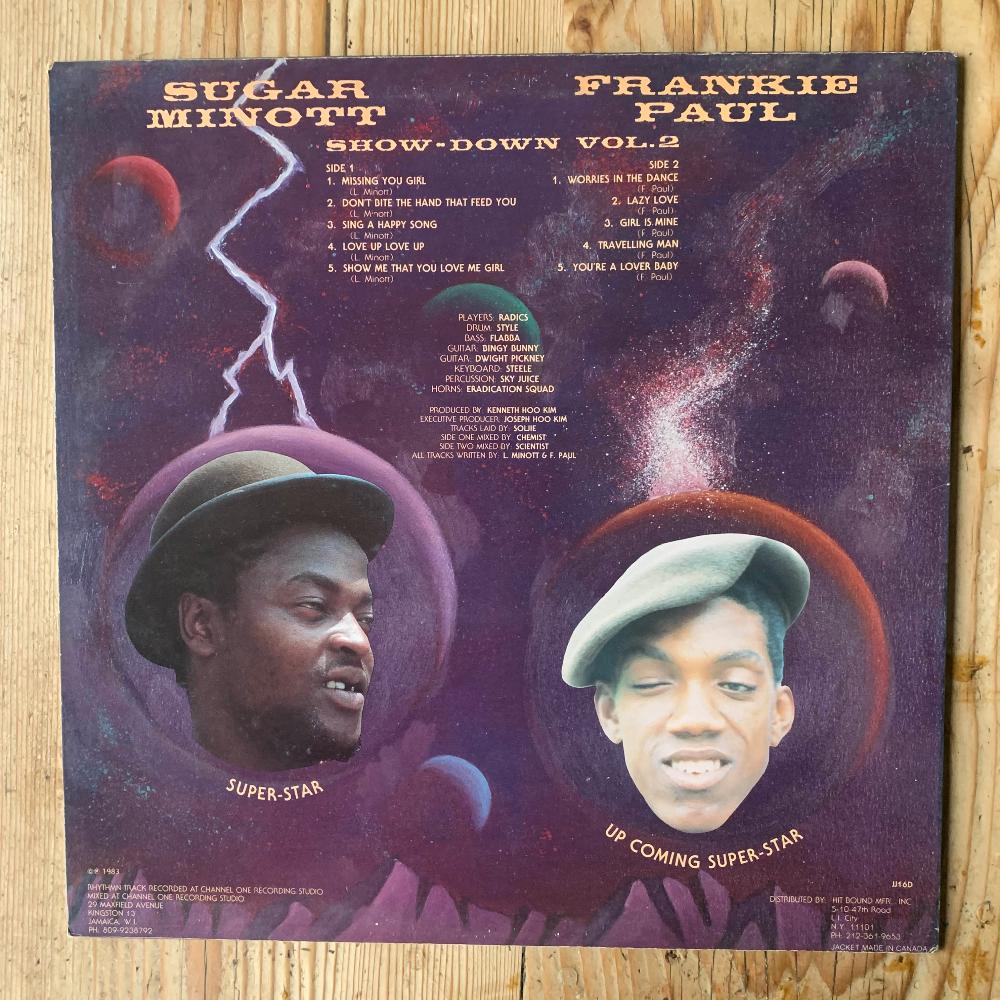Sugar Minott / Frankie Paul - Show - Down Vol. 2