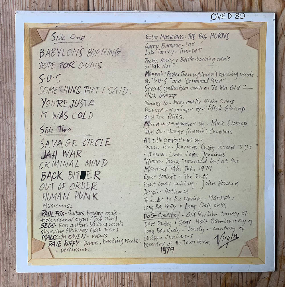 Ruts - The Crack