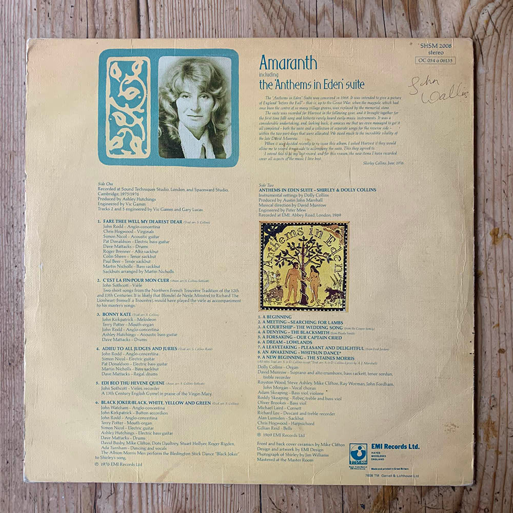 Shirley Collins - Amaranth