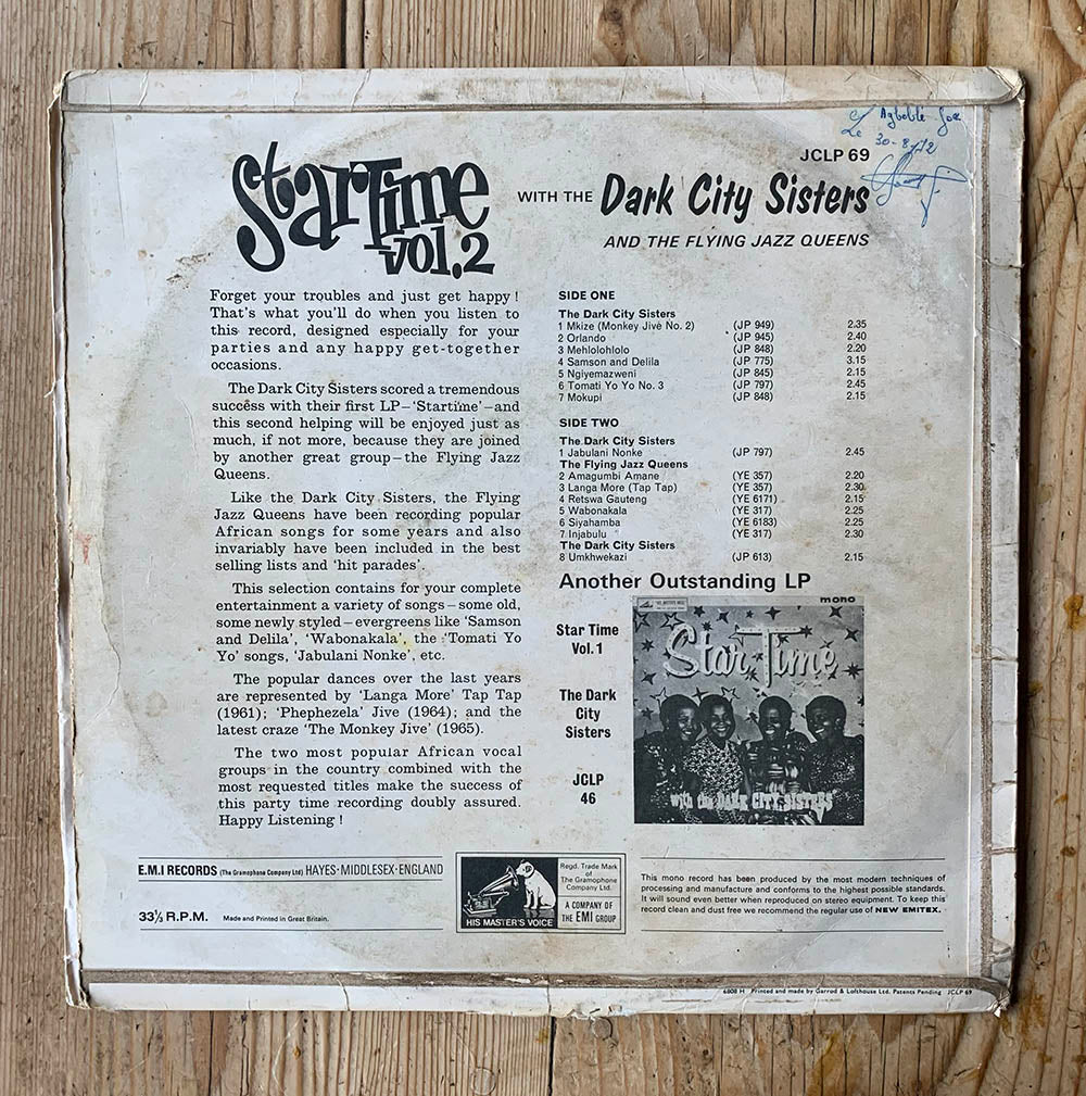 Dark City Sisters & Flying Jazz Queens - Star Time Vol. 2