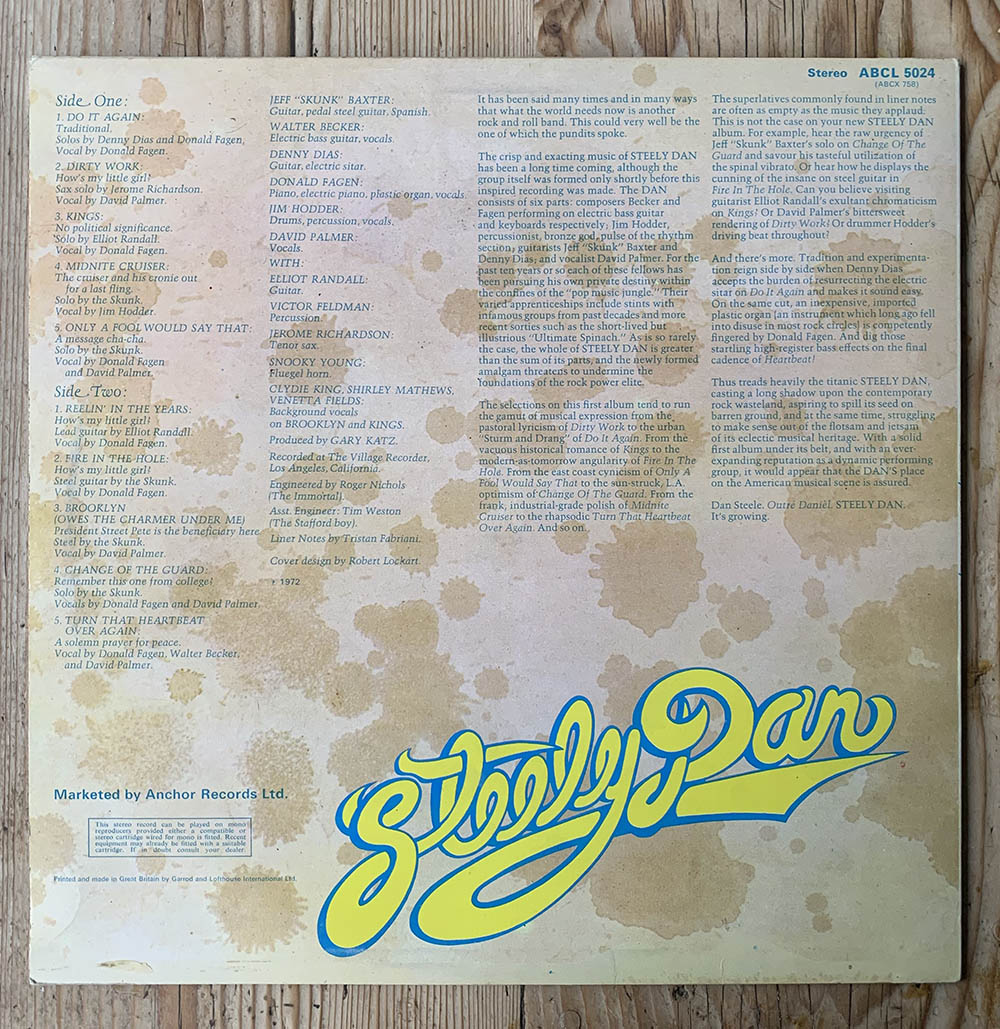 Steely Dan - Can't Buy A Thrill