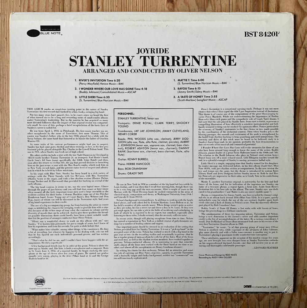 Stanley Turrentine – Joyride